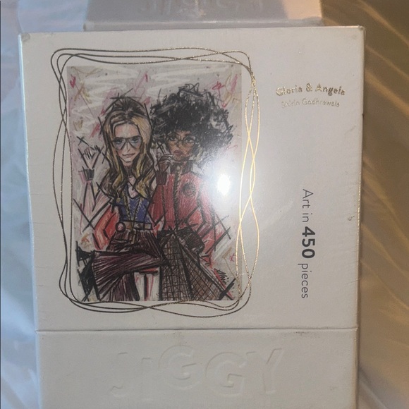 Jiggy 450-Piece Art Puzzle with Characters - Picture 2 of 2